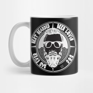 Best Bearded Beer Lovin' Dog Dad Ever Father's Day, Dog Dad, Gifts For Dad, Bearded Dad, Beer Loving Dad Mug